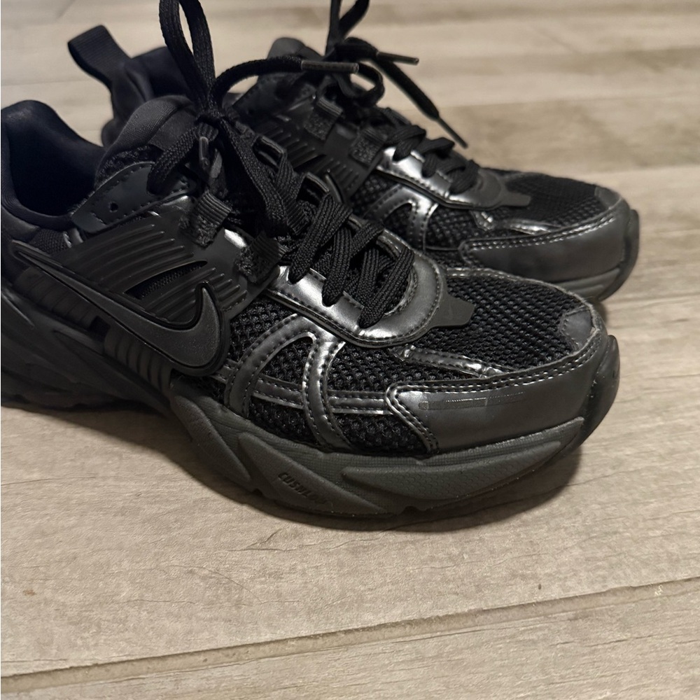 Nike V2K Black Mesh Sneakers